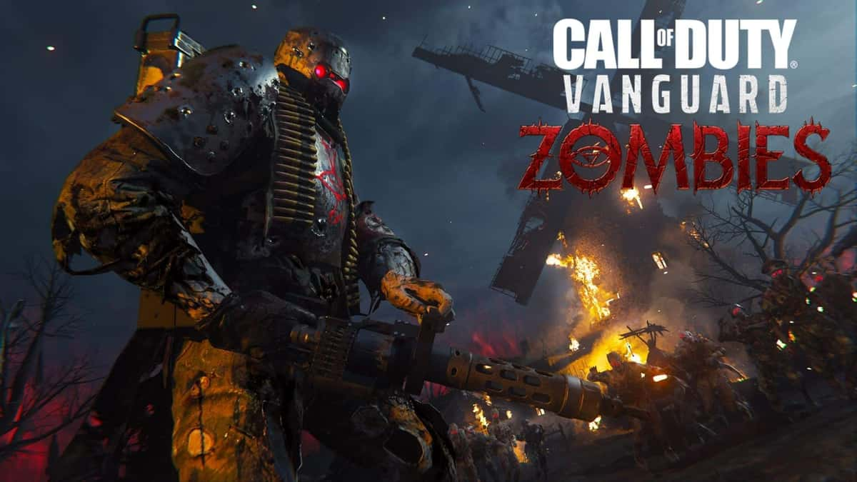 elite enemy wielding a mini gun in cod vanguard zombies