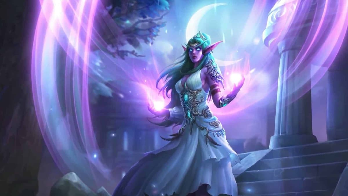 World of Warcraft WoW Tyrande Whisperwind night elf leader