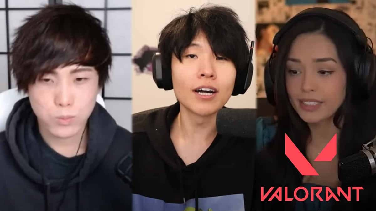 Sykkuno, Disguised Toast, Valkyrae, Valorant