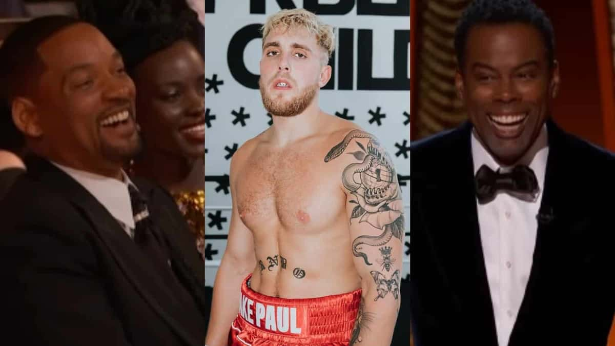 Jake Paul wants Will Smith vs chris rock