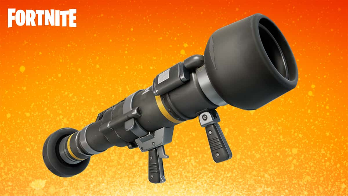 An Anvil Rocket Launcher in Fortnite