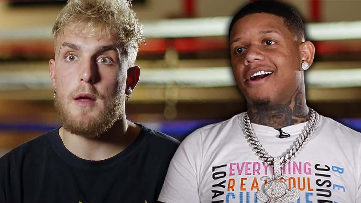 Rapper Yella Beezy pranks Jake paul with ski mask group