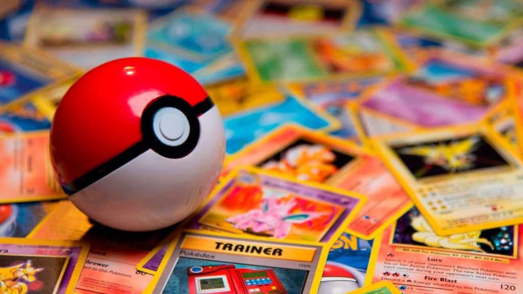 pokemon cards with pokeball