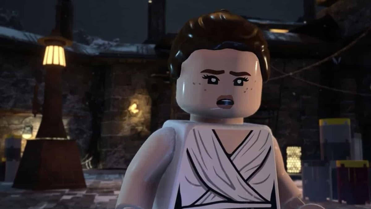 Rey in LEGO Star Wars The Skywalker Saga