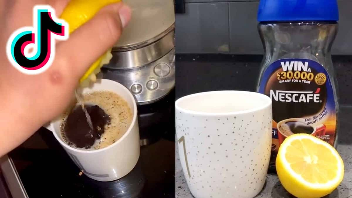 TikTok's coffee and lemon weight loss drink