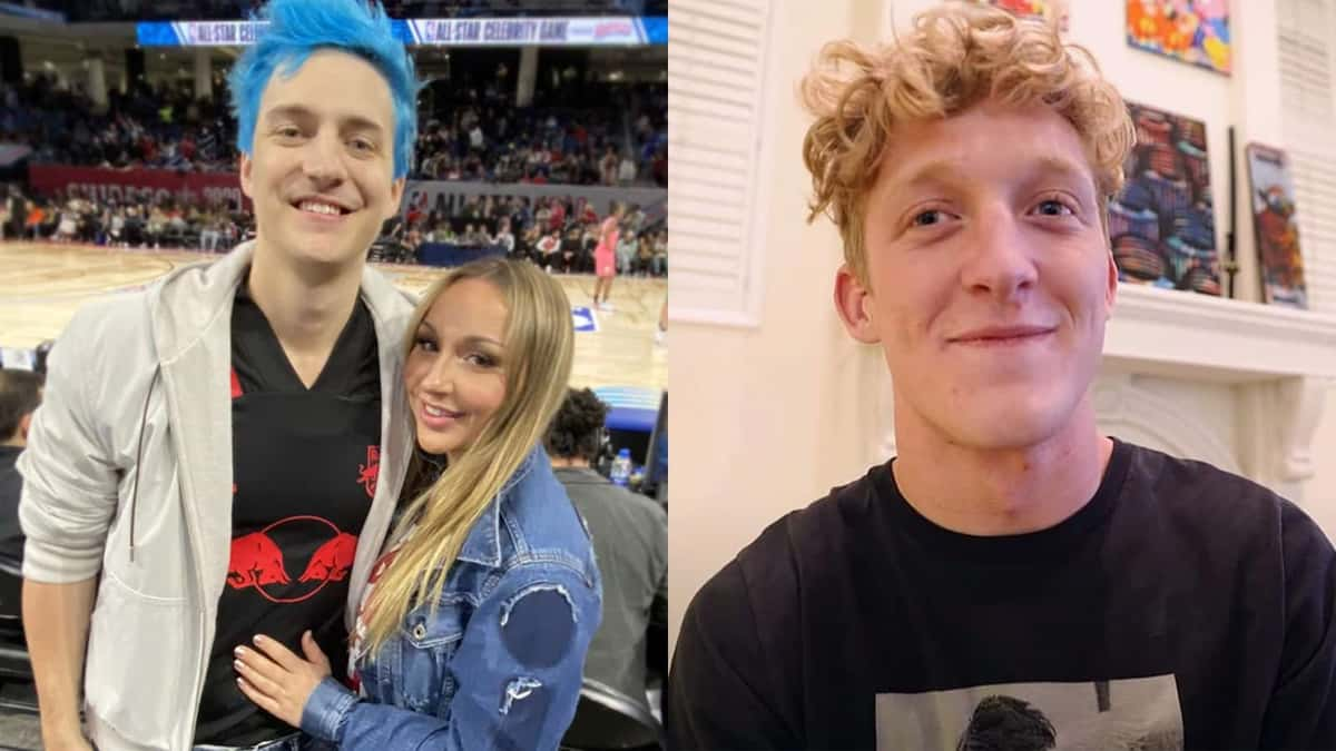 An image of Ninja, tfue and jessica blevins