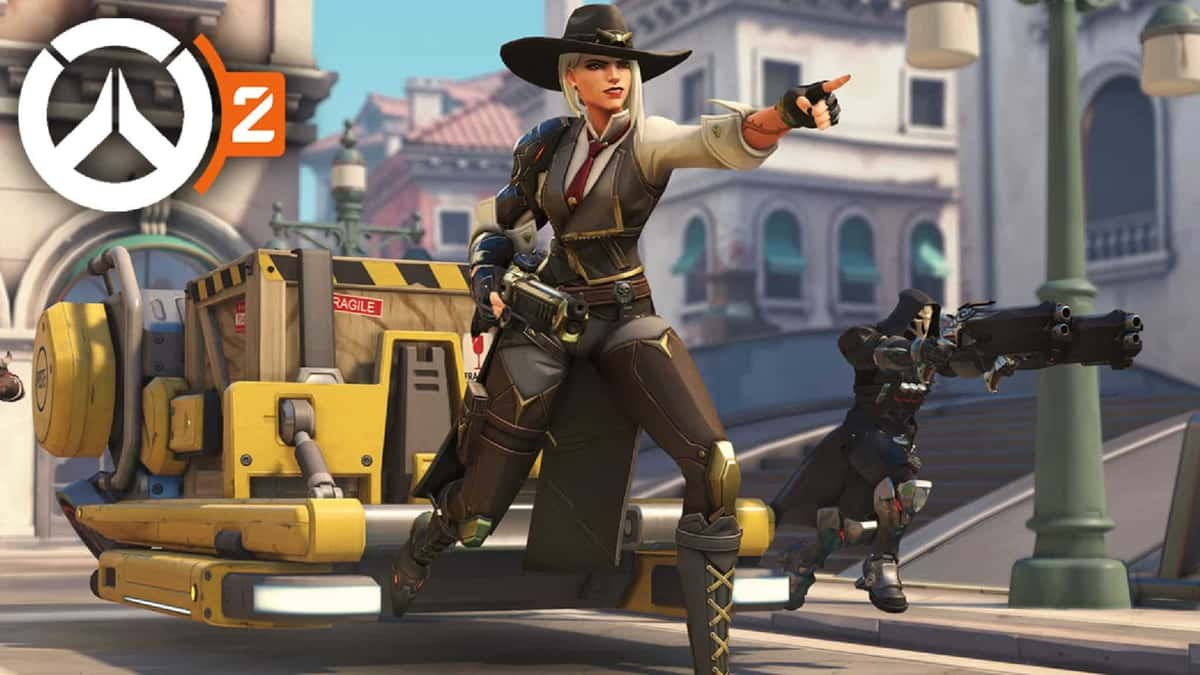 Overwatch Ashe gameplay