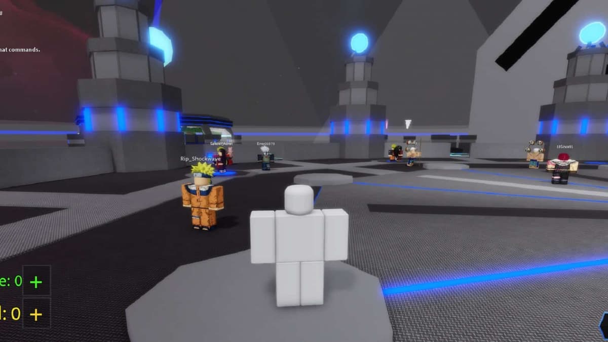 in-game screenshot of anime mania in Roblox