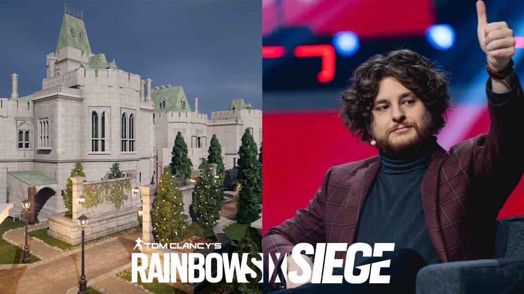 Rainbow Six Emerald Plains next to INTERRO