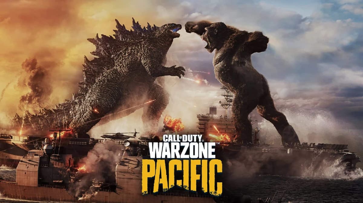 Warzone pacific Godzilla vs kong