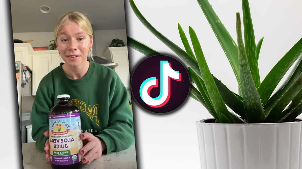 TikTok aloe vera juice cops warning from doctors