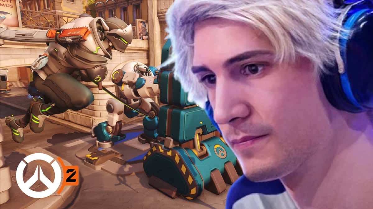 xqc plays overwatch 2