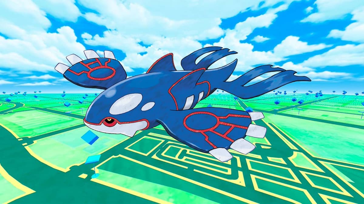 Kyogre appearing in Pokemon Go Master League