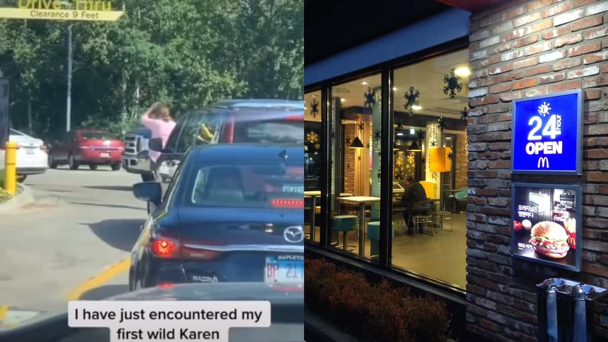 woman upsets mcdonalds drive-thru in viral tiktok