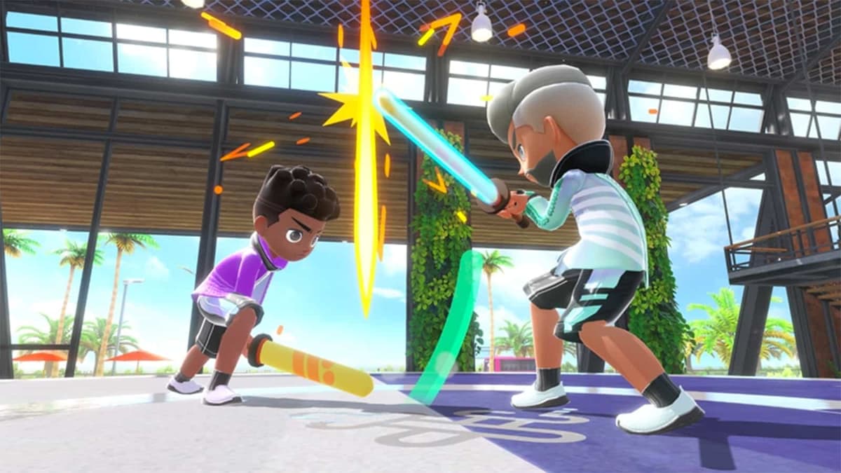 Chambara in Nintendo Switch Sports