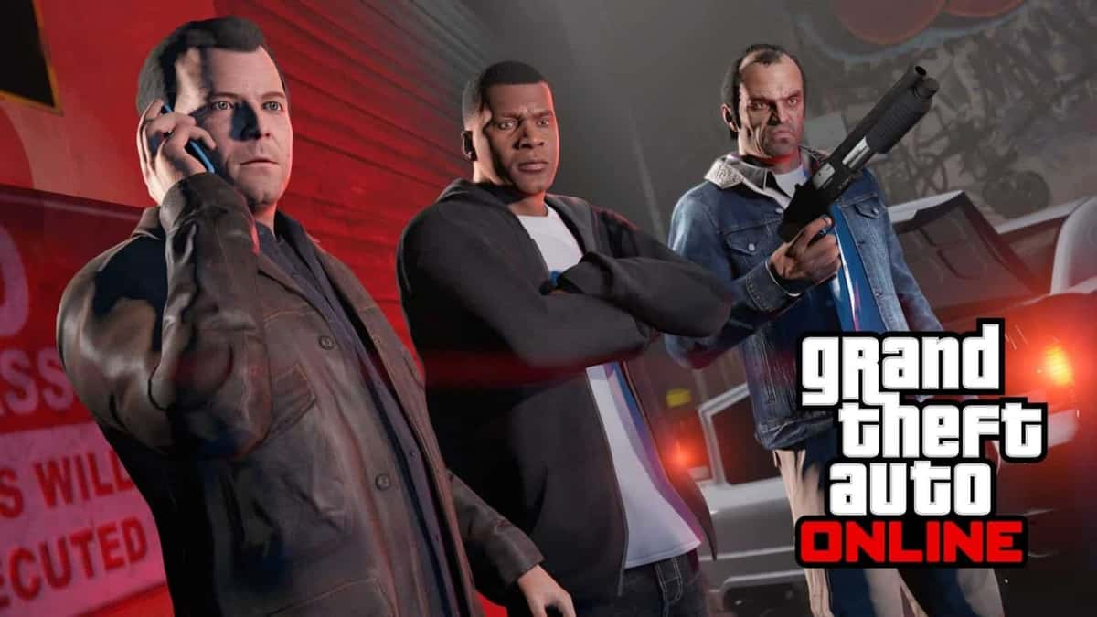 trevor, michael, and franklin in gta online