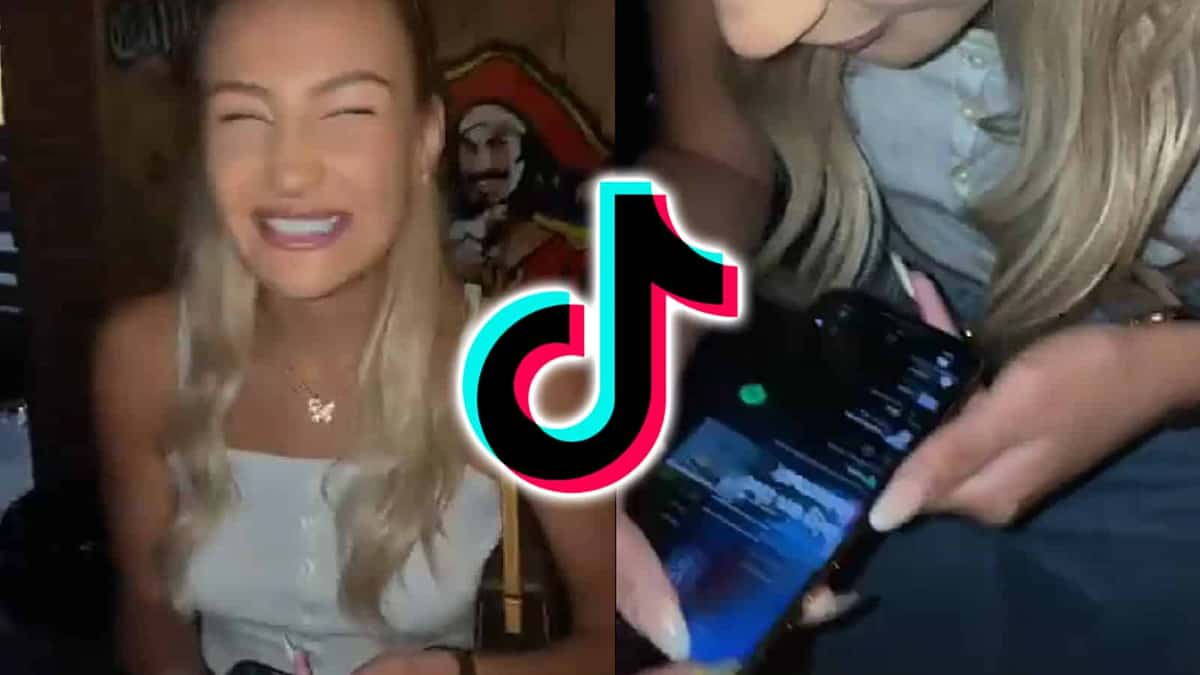 an image of mila monet on tiktok