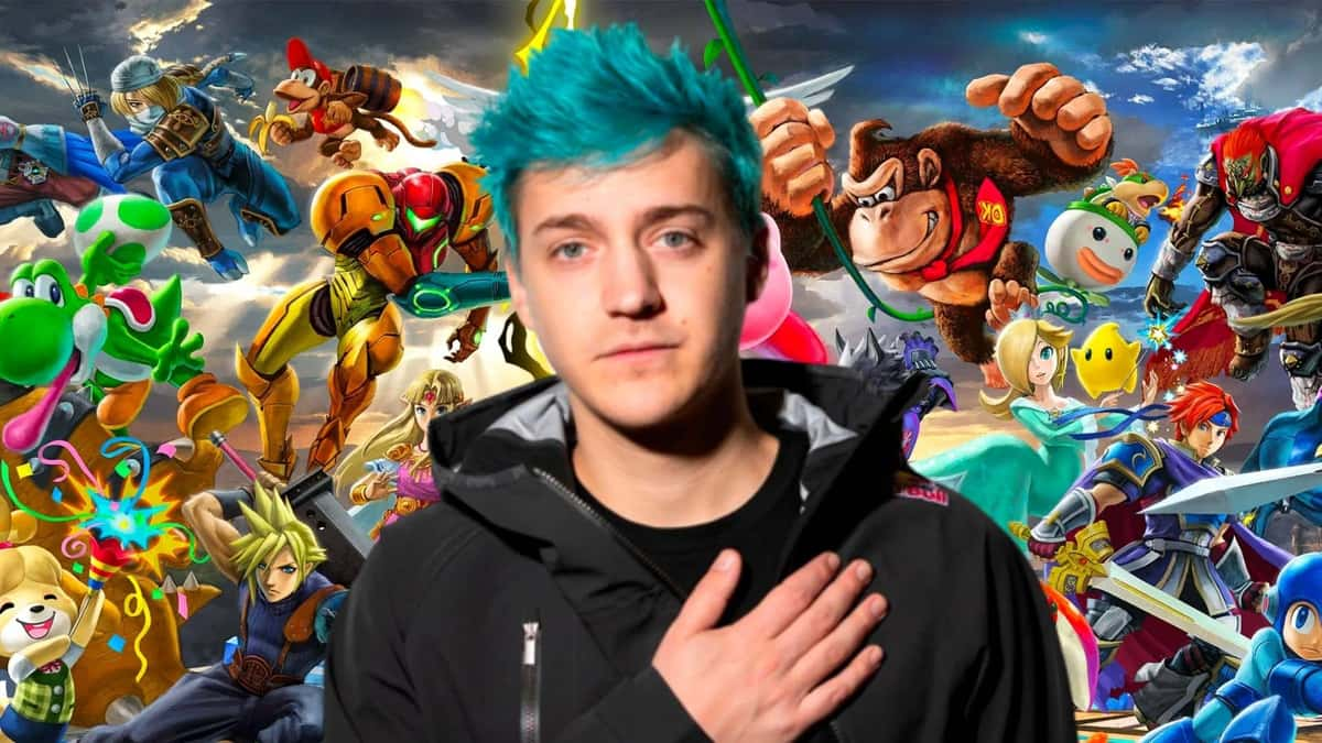 Ninja and Smash Bros roster of characters