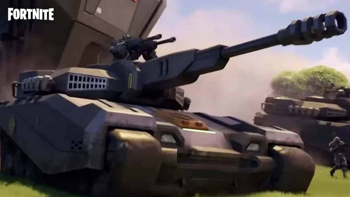 Tanks in Fortnite