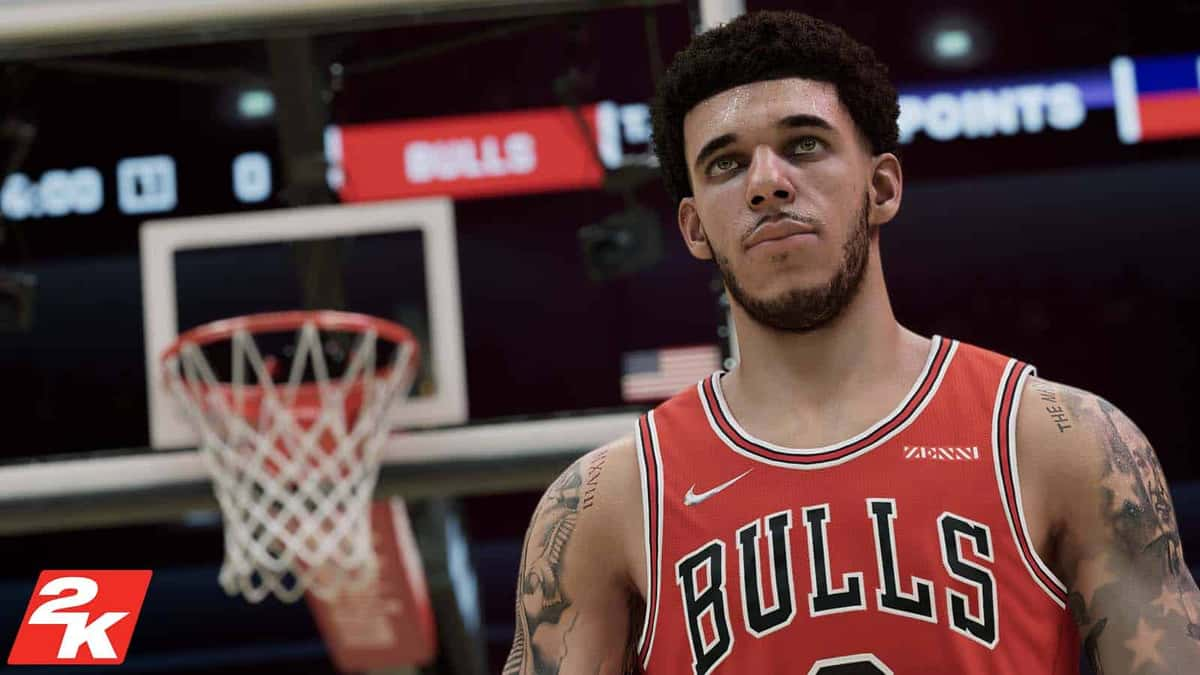 Lonzo Ball in NBA2K22