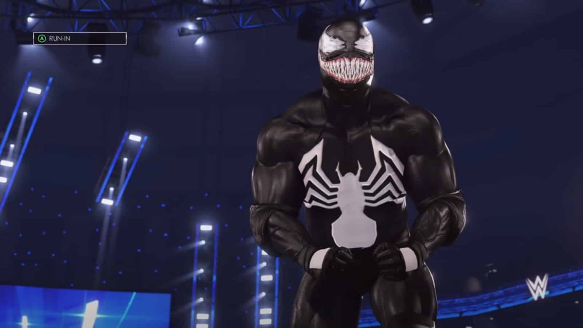 an image of venom in wwe 2k22