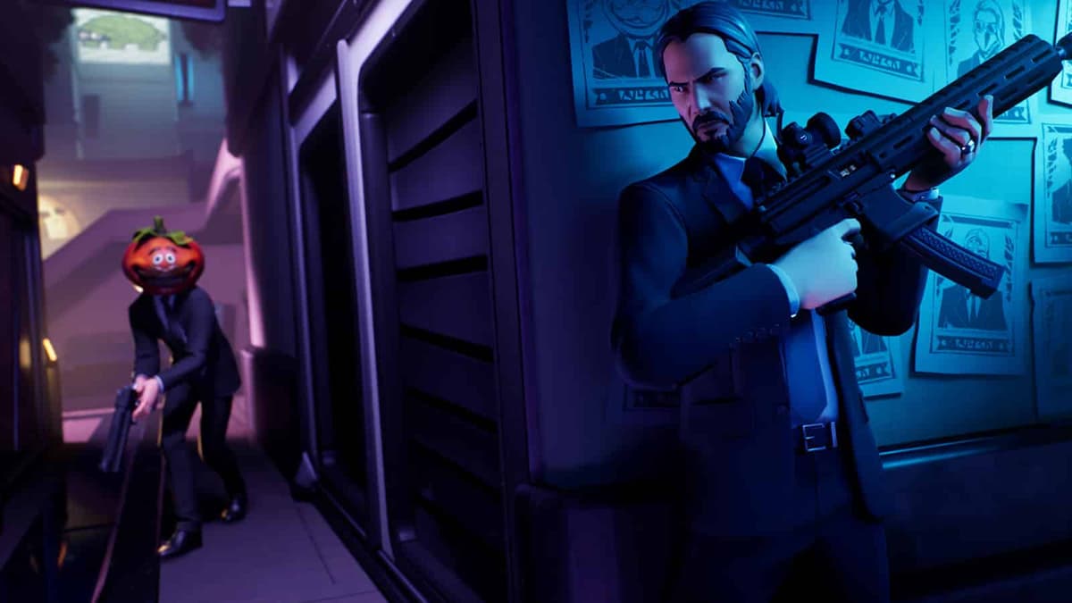 An image of John Wick in Fortnite