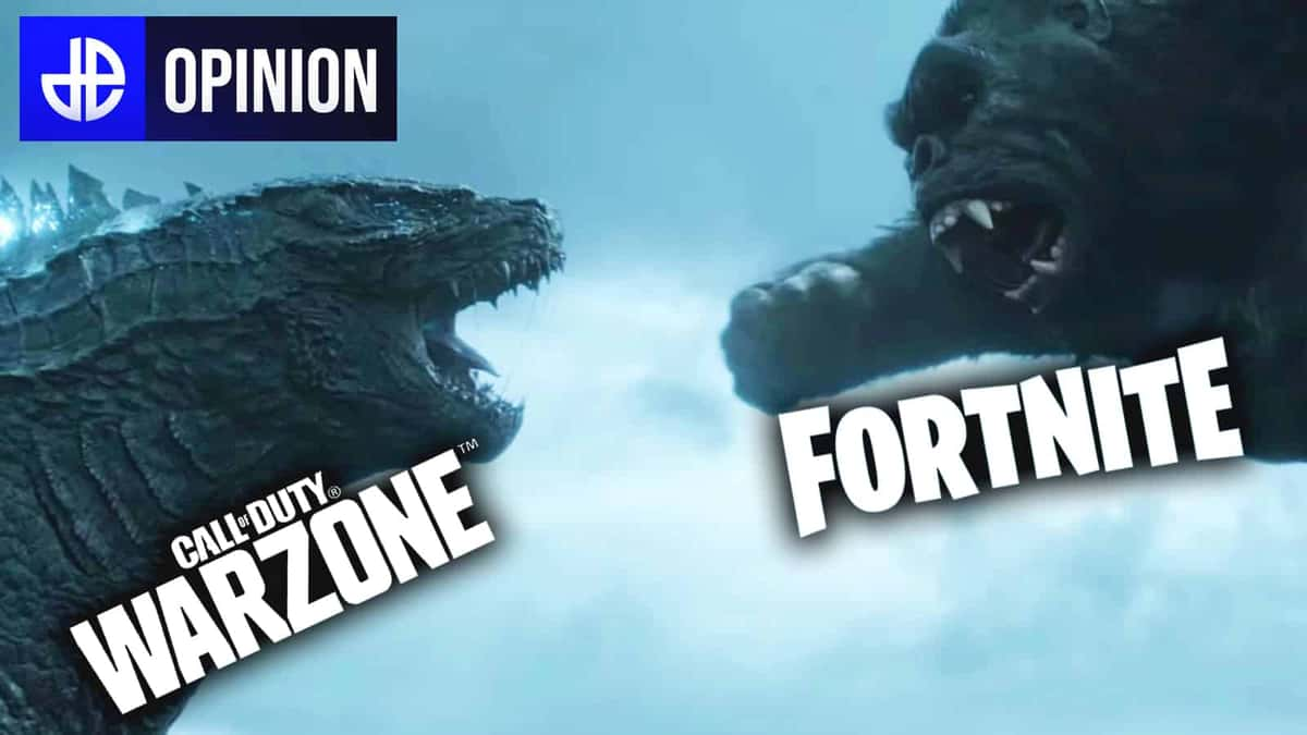 an image of godzilla and king kong in warzone