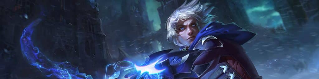 Ezreal splash art in TFT Set 7