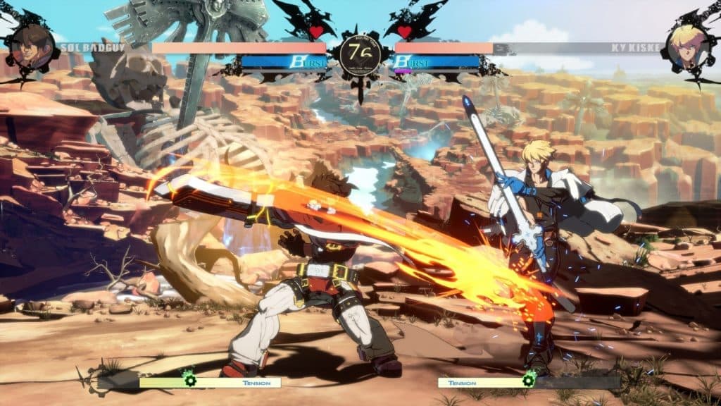 Guilty Gear Sol gameplay