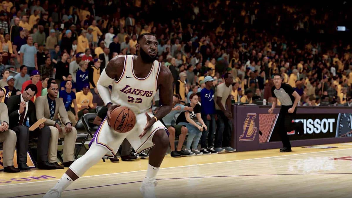 LeBron James in 2K22