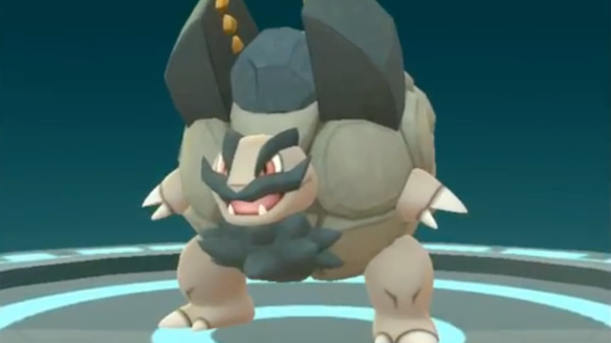 Alolan Golem appearing in Pokemon GO