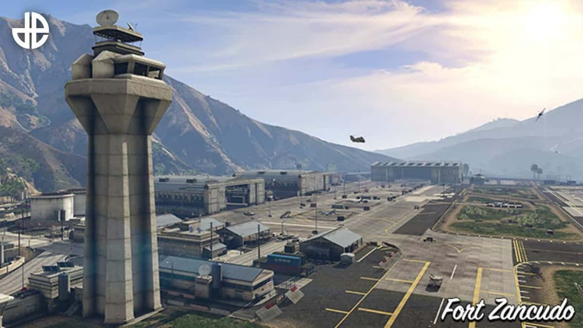 Fort Zancundo military base GTA 5 base