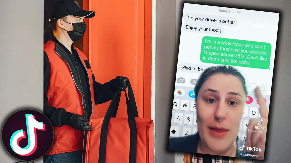 Wheelchair bound woman goes viral on tiktok for grubhub driver tip fiasco