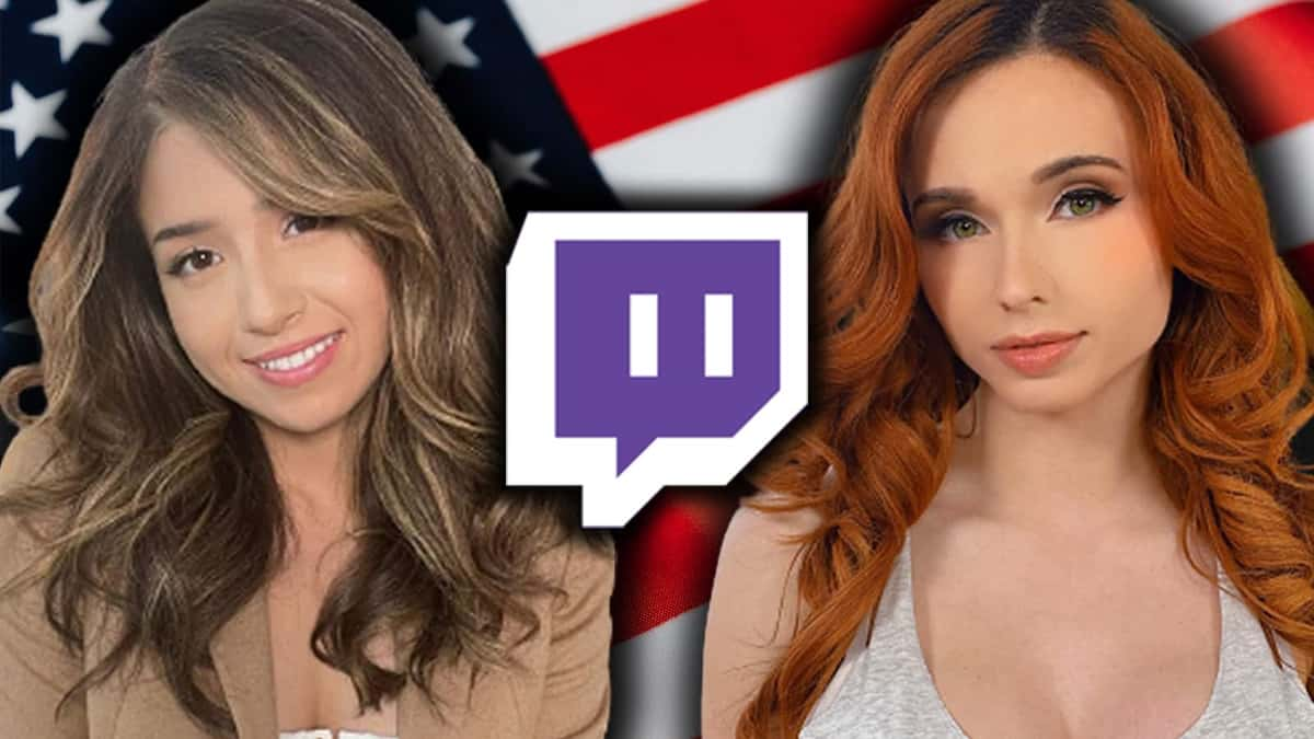 Pokimane amouranth most popular twitch streamers in united states