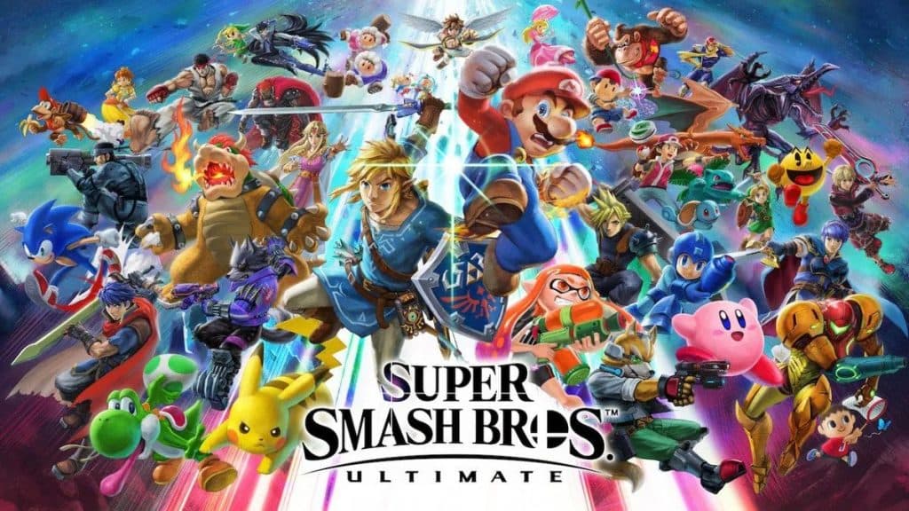 super smash bros. ultimate key art