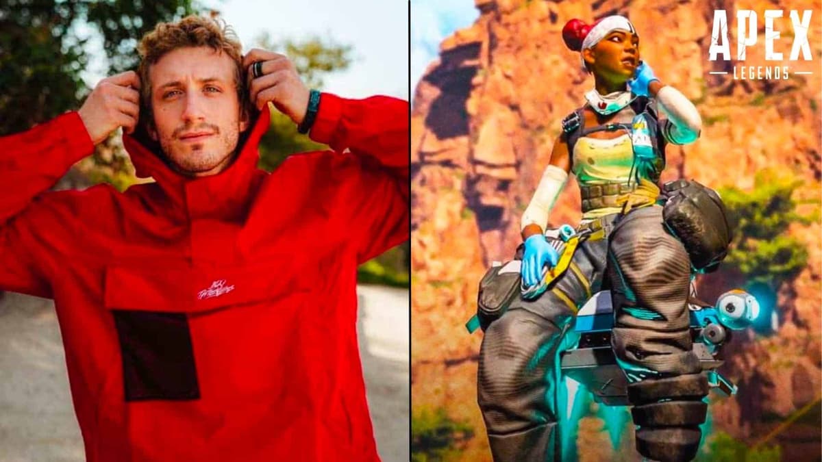 NiceWigg next to Lifeline in Apex Legends