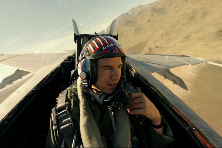 Tom Cruise in Top Gun: Maverick