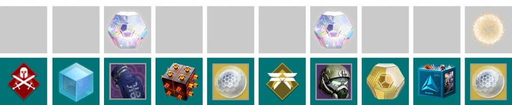 Destiny 2 Season of the Haunted season pass ranks 81 - 90