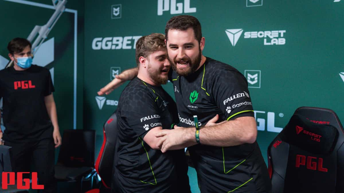 FalleN hugs boltz after win at CSGO Major before the IEM Rio Major was announced