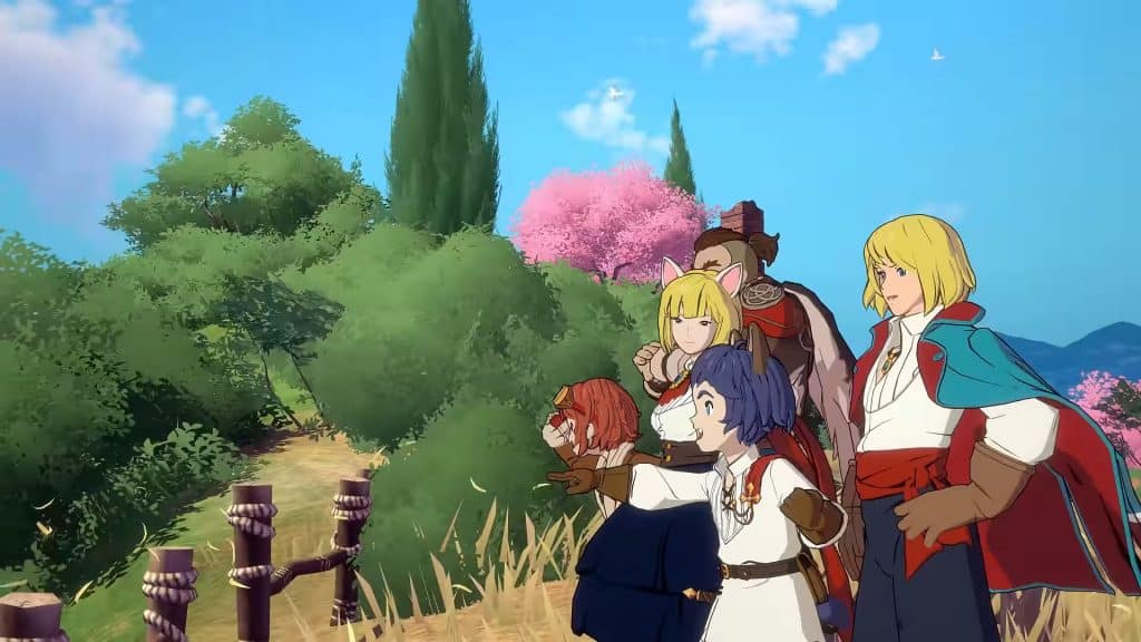 Ni No Kuni: Cross Worlds characters in the overworld