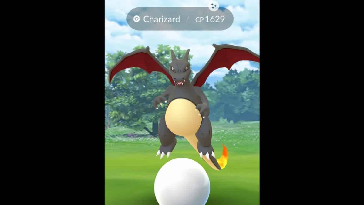 Shiny Charizard in Pokemon Go