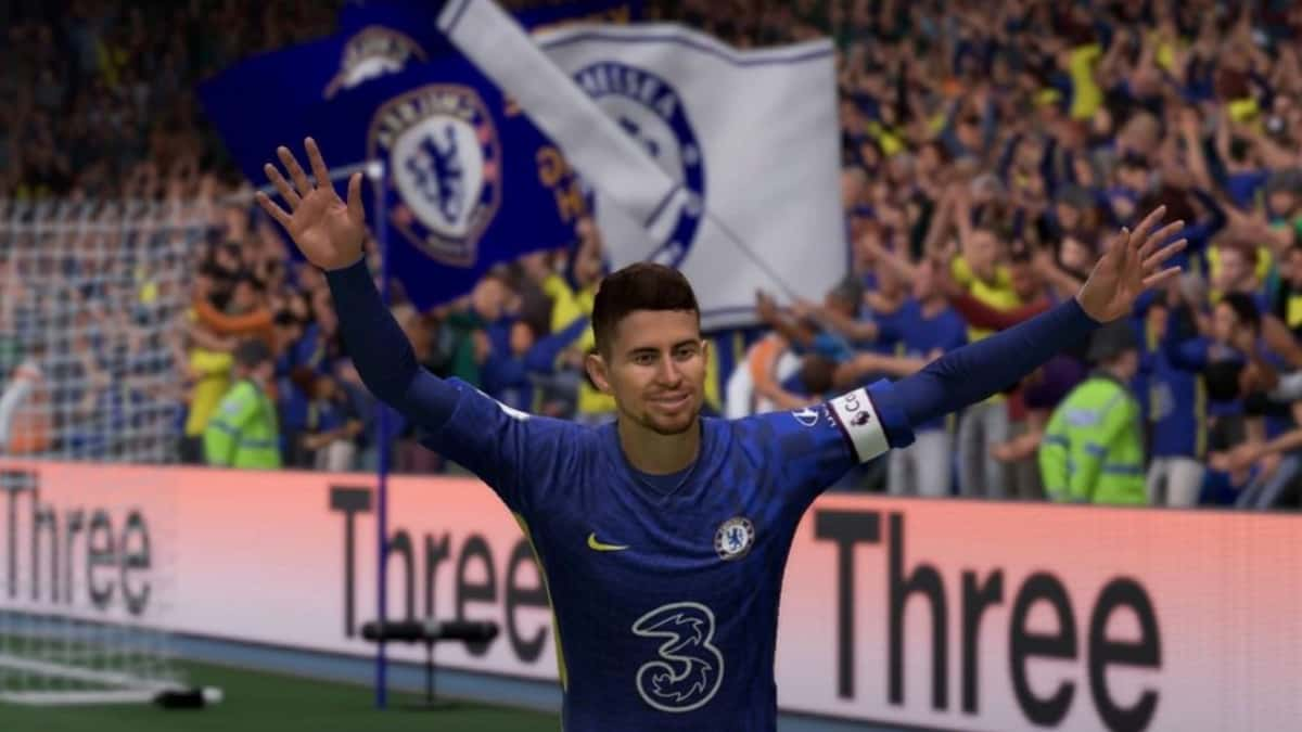 jorginho celebrating in fifa 22