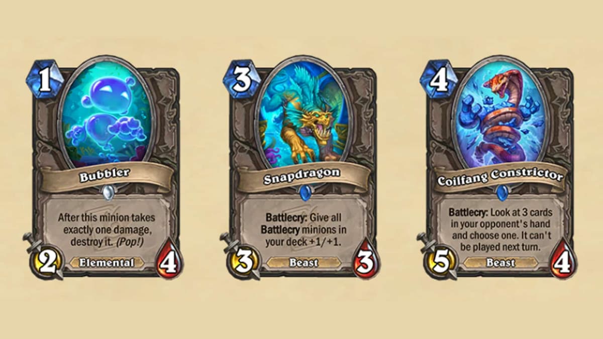 hearthstone cards