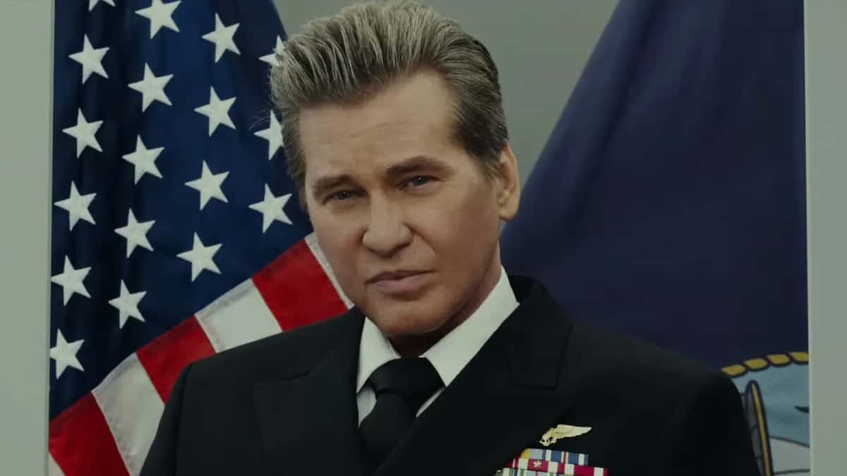 Val Kilmer in Top Gun: Maverick.