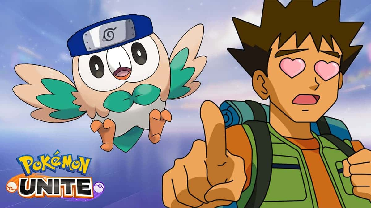 pokemon unite naruto rowlet costume