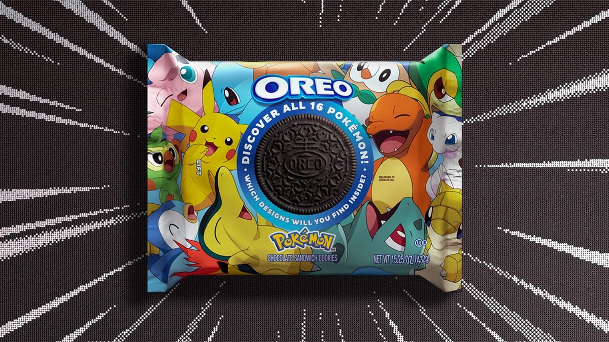 pokemon x oreo package