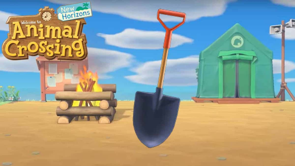 animal crossing shovel