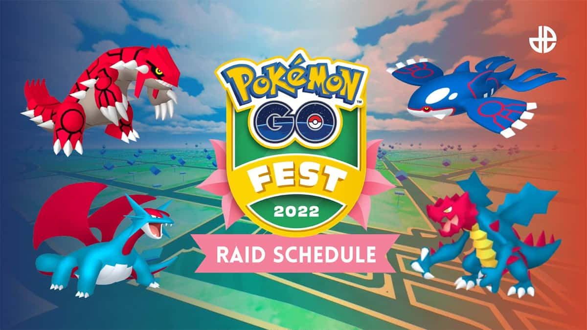 Raid Bosses appearing in Pokemon Go Fest 2022