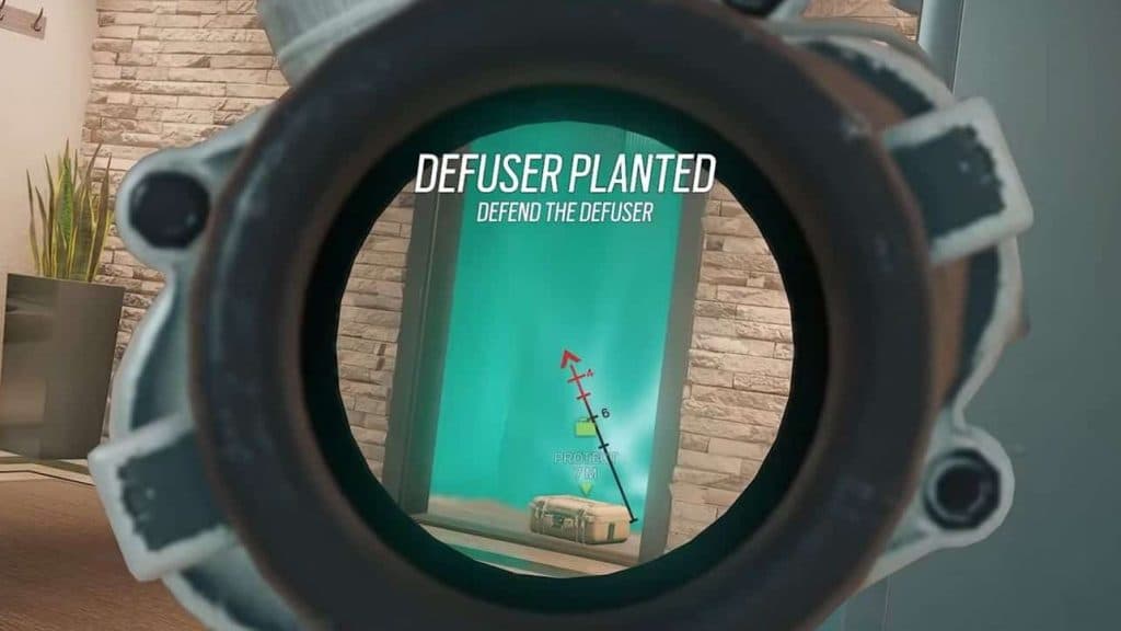 Sens barrier up in Rainbow Six Siege