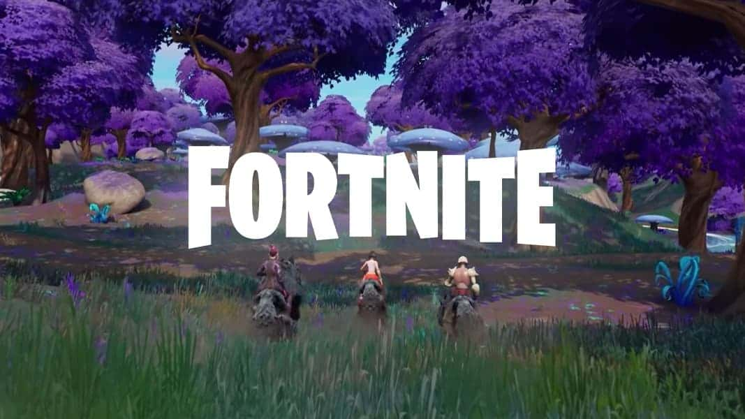 Fortnite logo on screengrab from Season 3 trailer